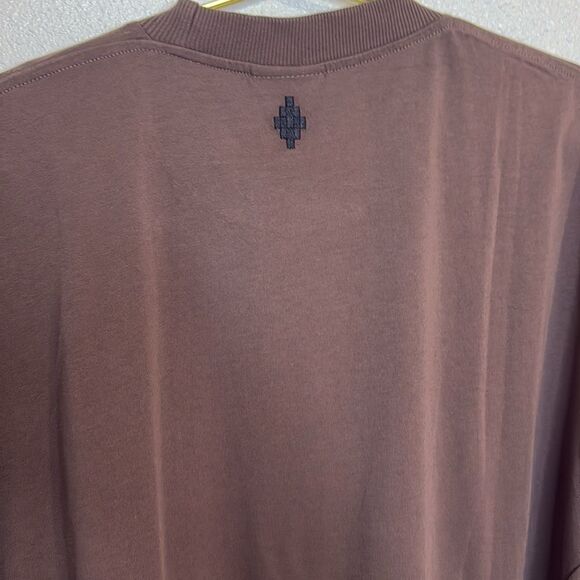NEW-Marcelo Burlon- brown totem pole t-shirt - Size XXL - Picture 6 of 11